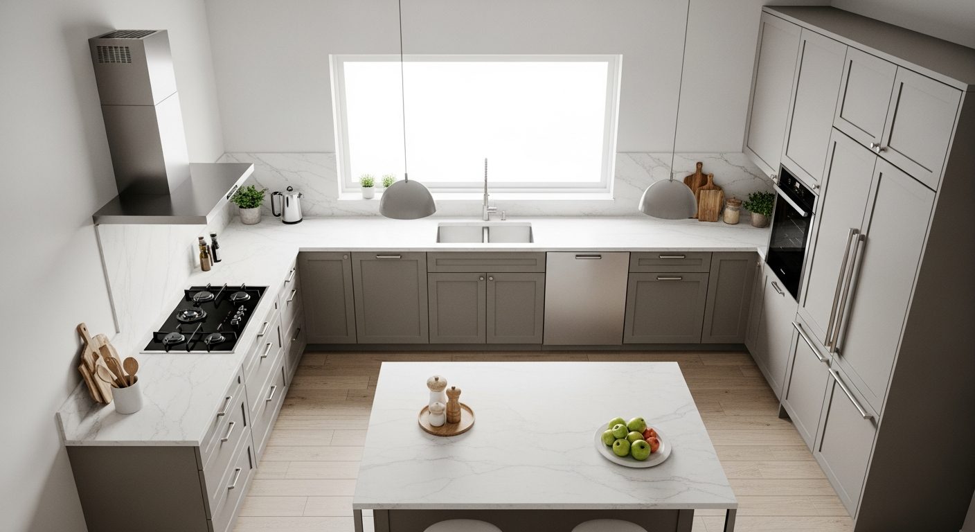 How to Plan a Kitchen Layout: The Work Triangle & Beyond