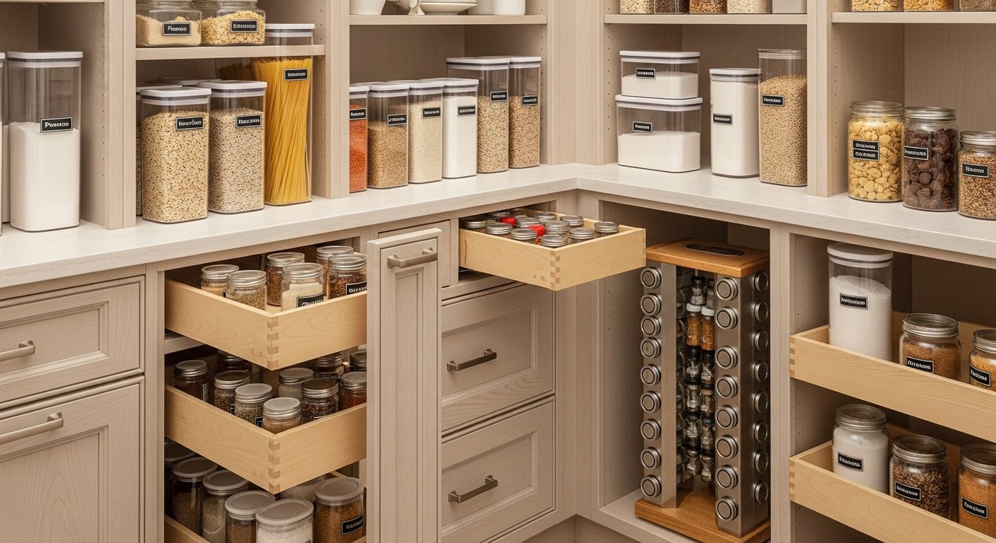 Kitchen Pantry Design Ideas for Every Home