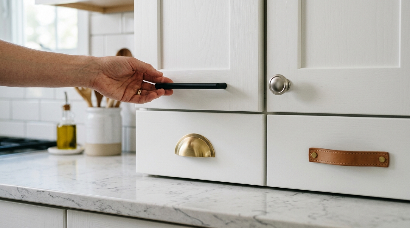 How to Choose Kitchen Cabinet Hardware: Knobs, Pulls & Handles