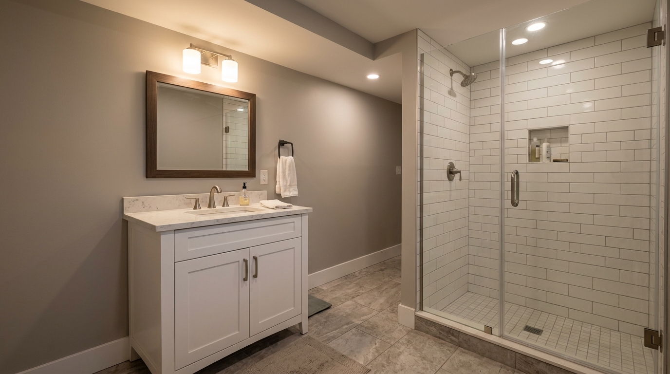 Basement Bathroom Ideas for Kitchener-Waterloo Homes