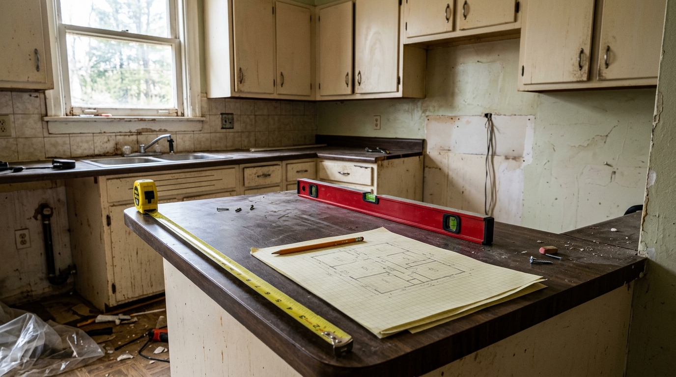 How to Measure Your Kitchen for New Cabinets (Step-by-Step)