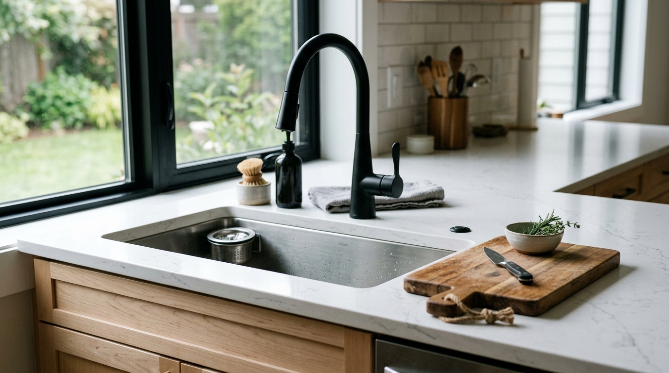 Undermount vs Drop-In Sinks: Kitchen & Bathroom Guide