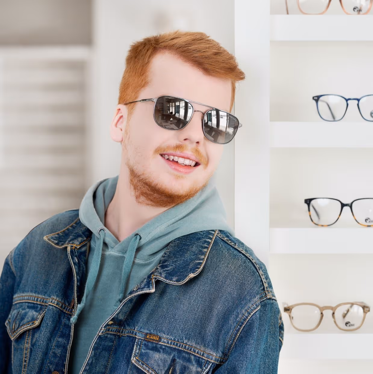 Jefferey Showcasing Tom Ford Eyewear
