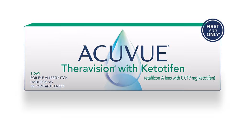 ACUVUE® Theravision® with Ketotifen packshot