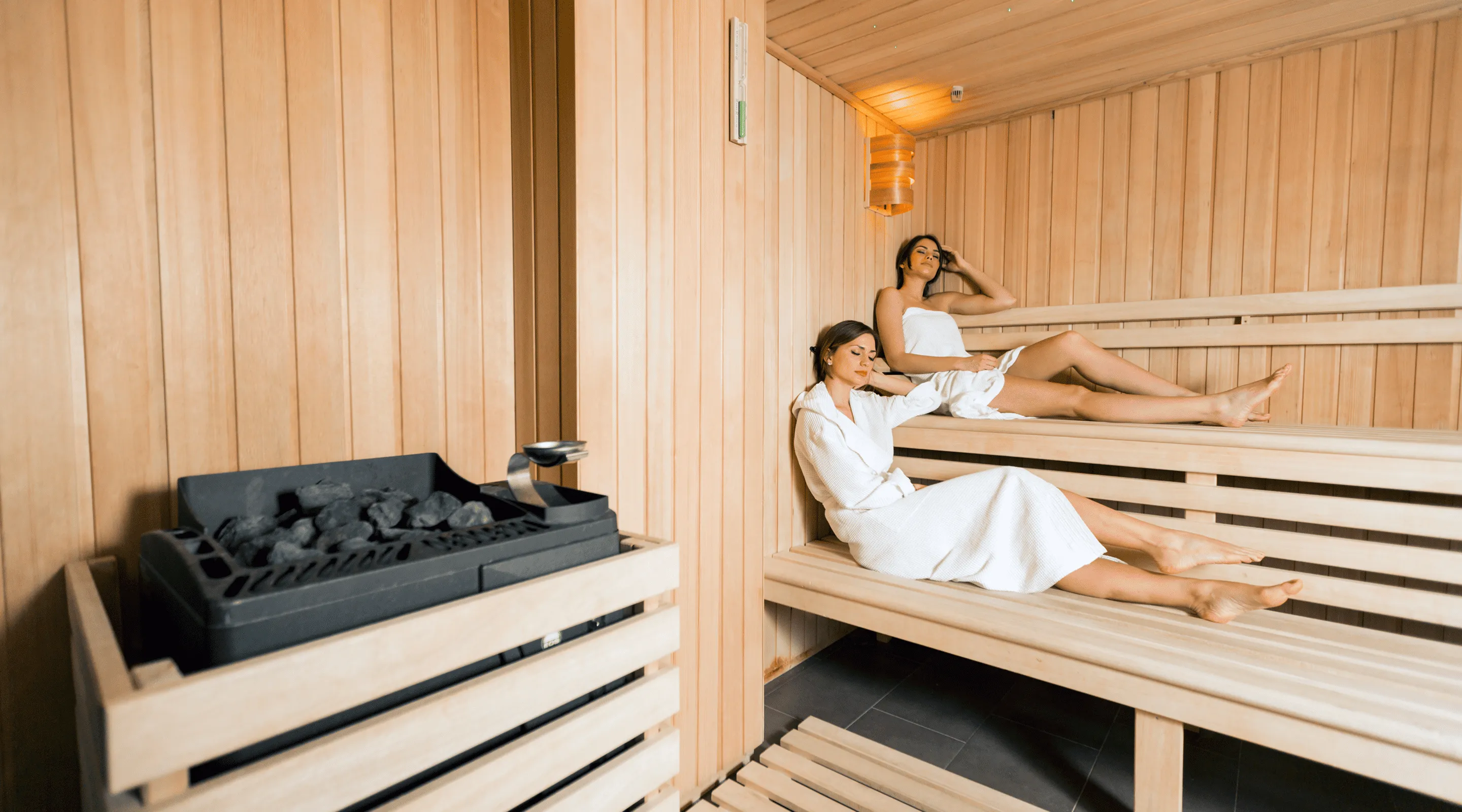 Eucalyptus steam room