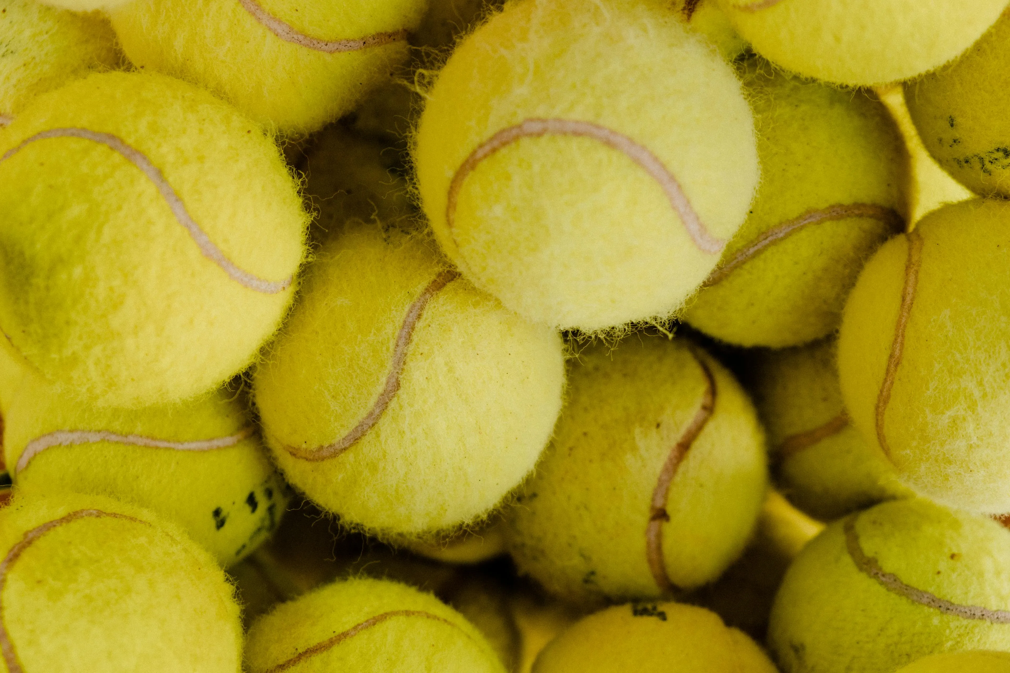 Bunch of Padel Ball