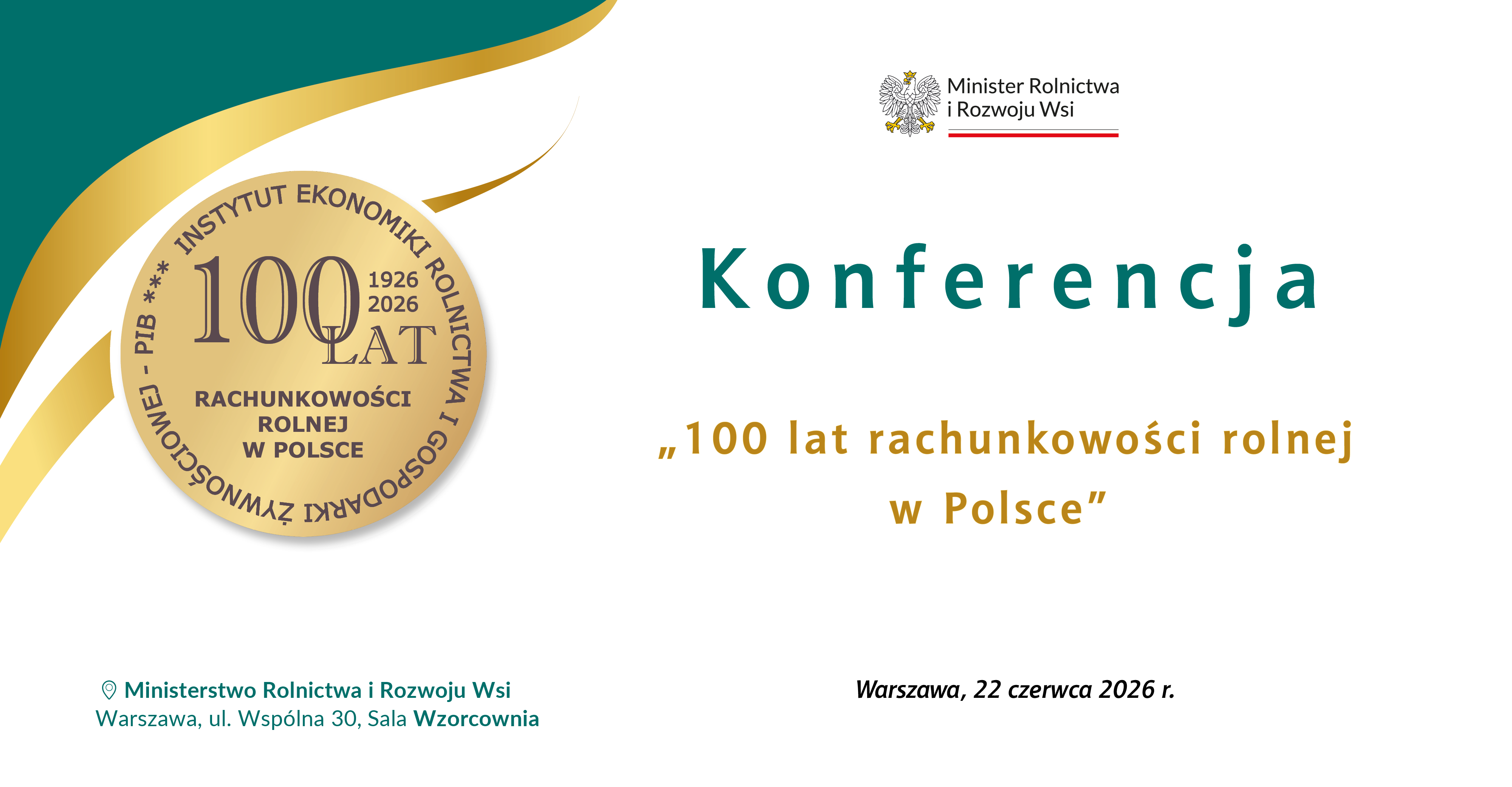 Konferencja „100 lat rachunkowości rolnej w Polsce” 