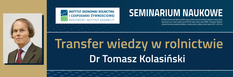 Seminarium pt. „Transferwiedzy w rolnictwie”