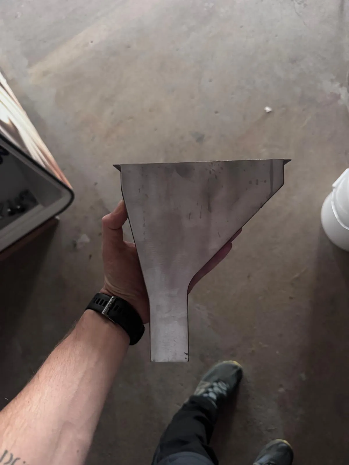 Chute à toppings, vue 4