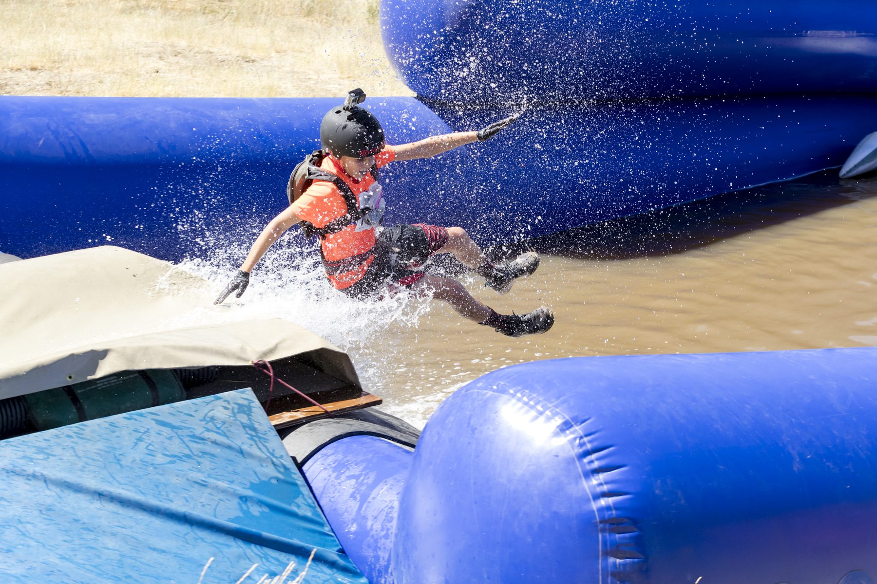 Water navigation at Kids Adventure Games