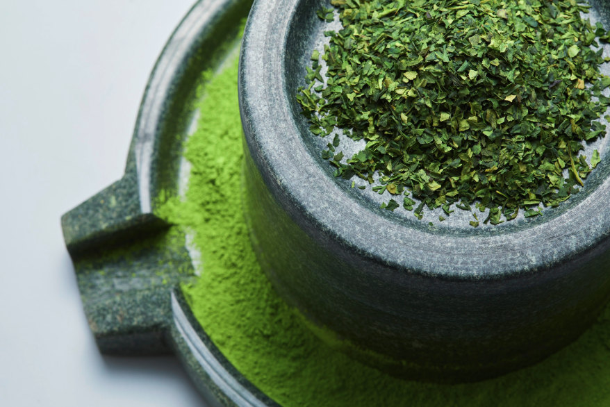 How real matcha is made: shade, steam, tencha, and stone mill