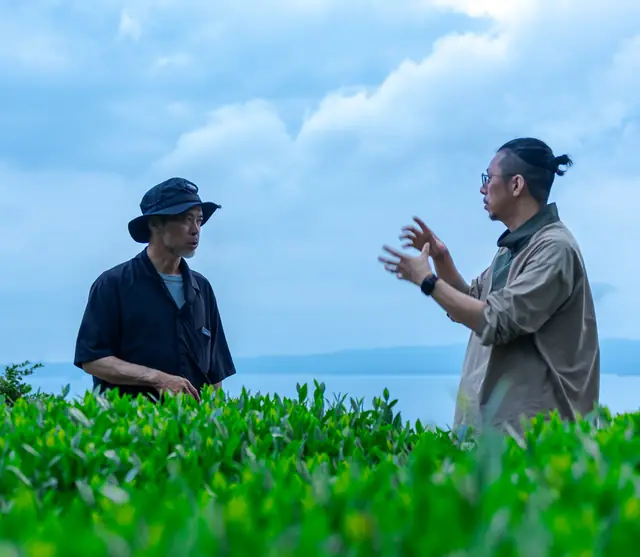 Talking through the season in the field, Nagasaki