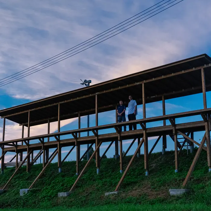 The tea terrace