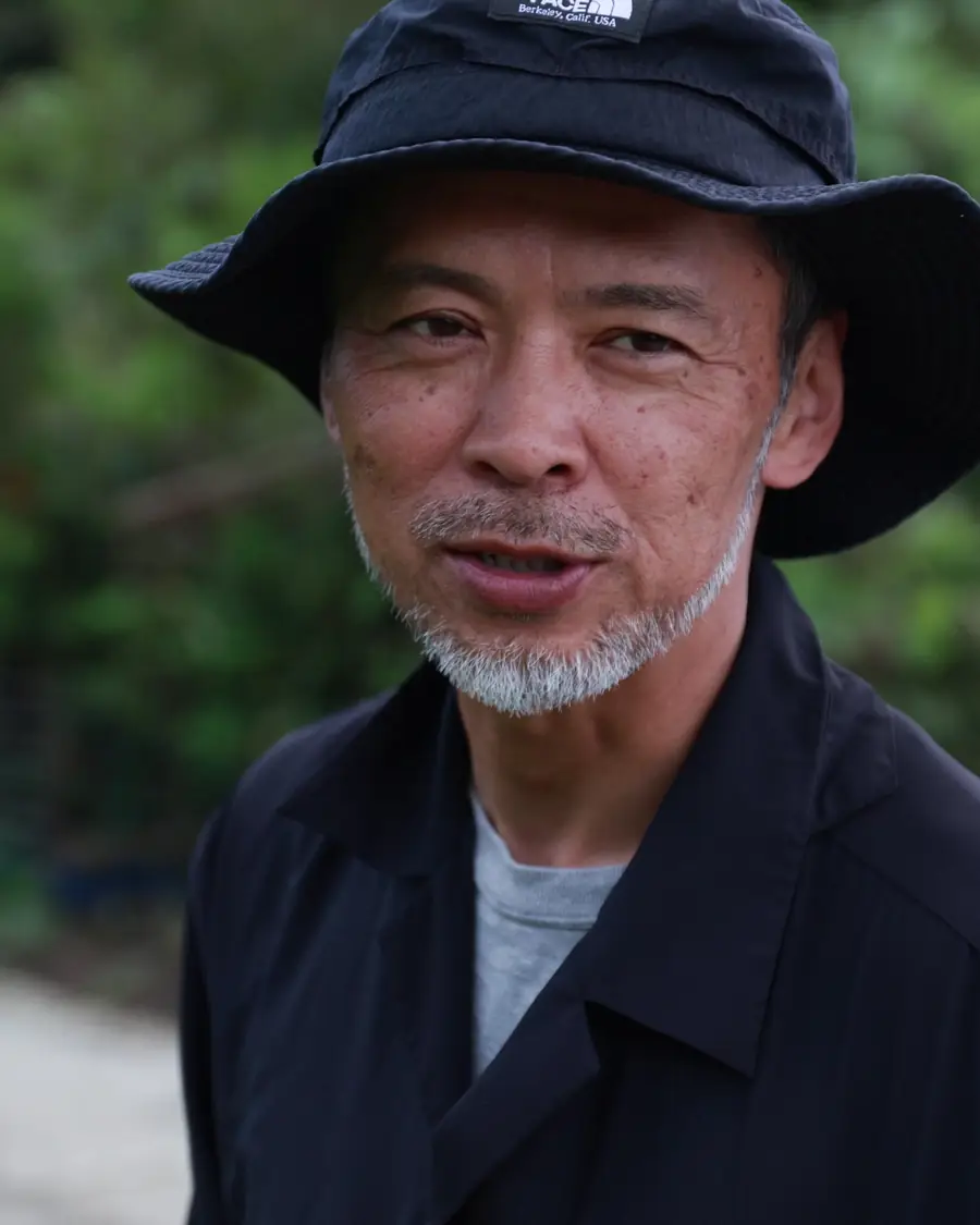 Mr. Oyama in the field, September