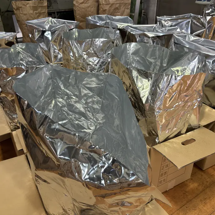 Packed and waiting to ship, May