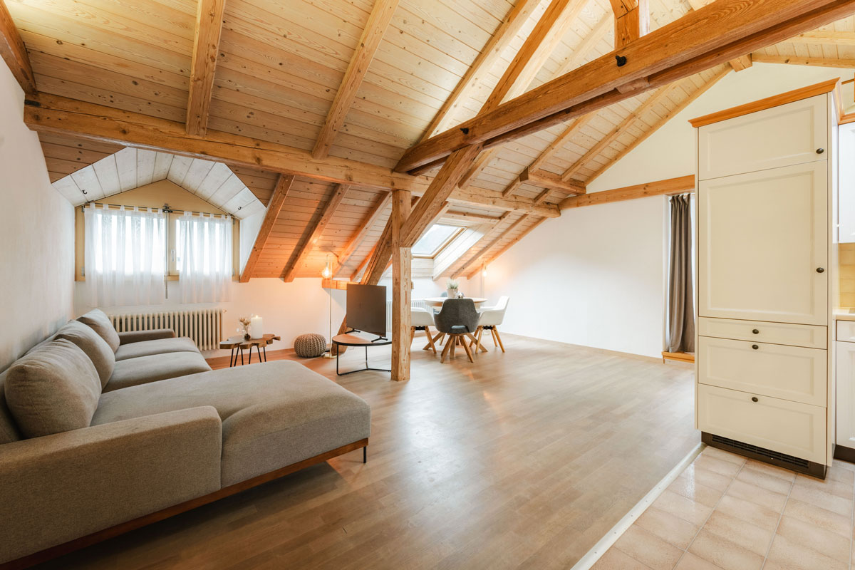 Ferienwohnung in Interlaken Schlafzimmer