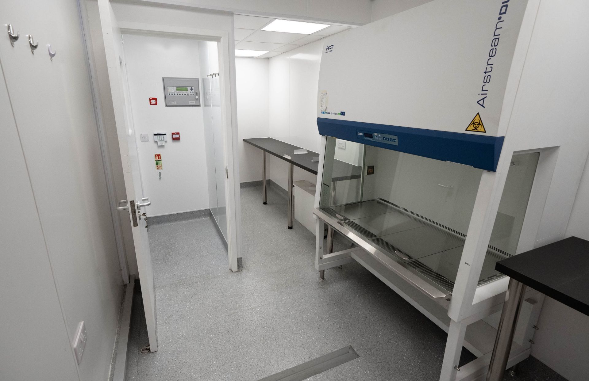Trailer-based BSL-2 laboratory delivered by Vannin Group to a European government client