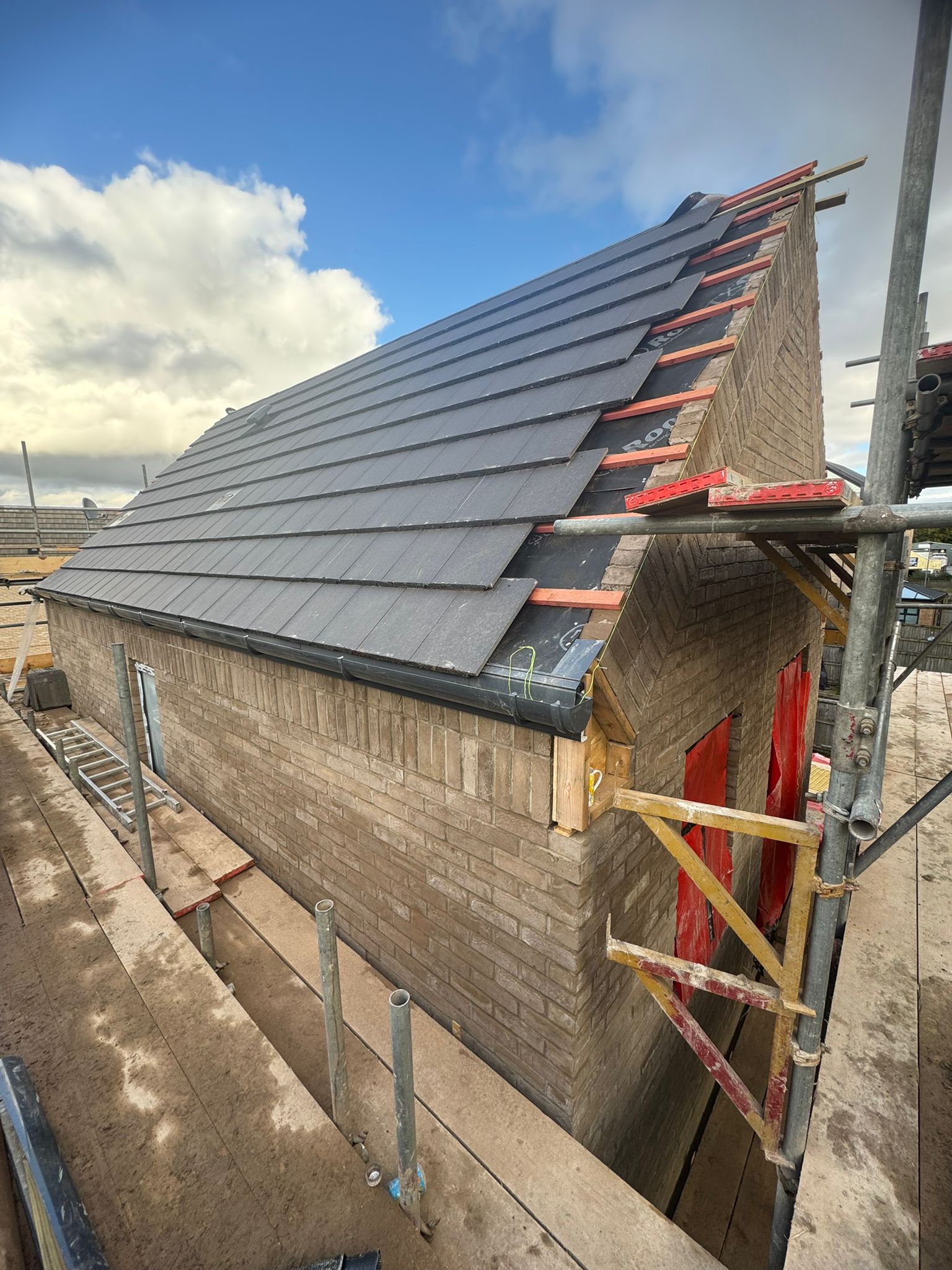 Roofing installation and tile replacement work carried out in Manchester