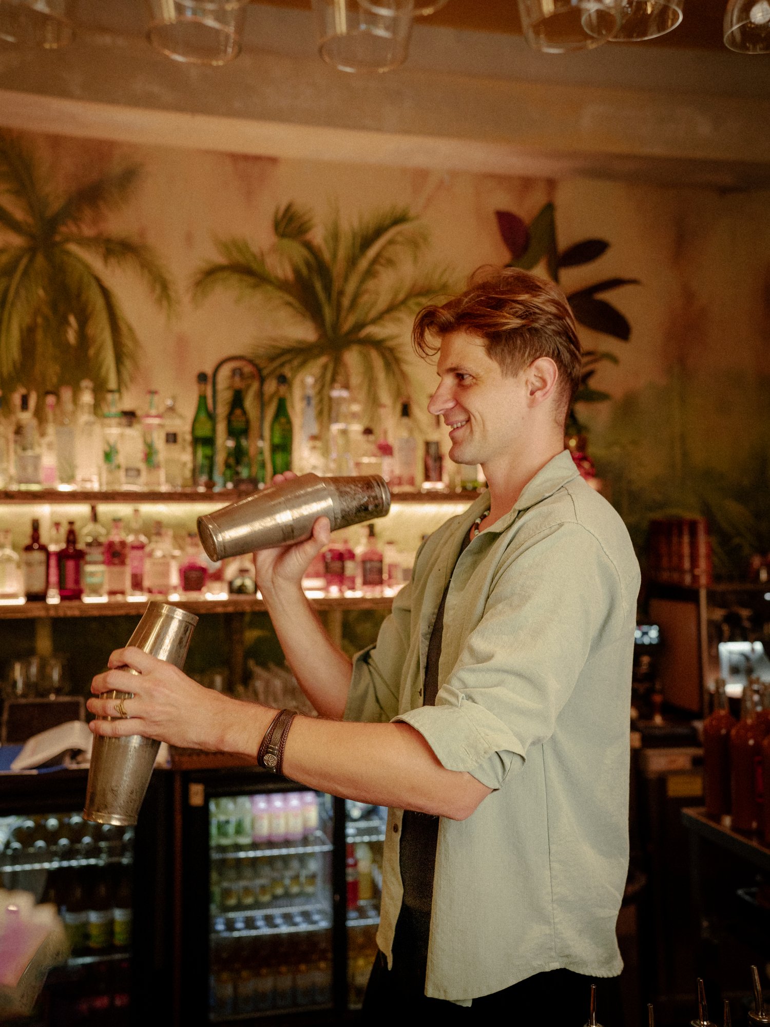 Damian Mielniczek, head bartender Monkey Love