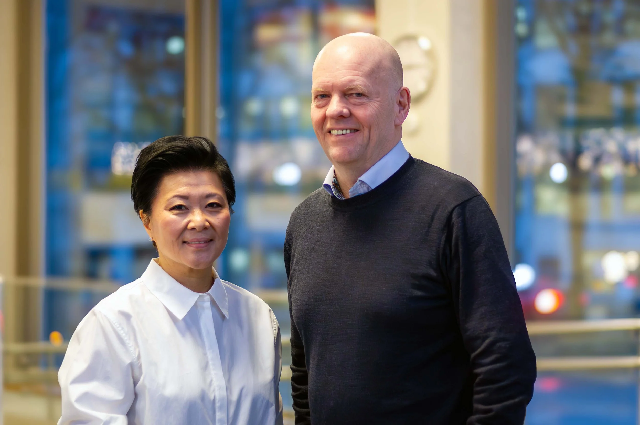 Stephanie Helland og Olve Molvik har mange års erfaring med omstillingsprosesser i kommunene