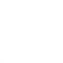 Pixelated black and white X shape composed of small squares.