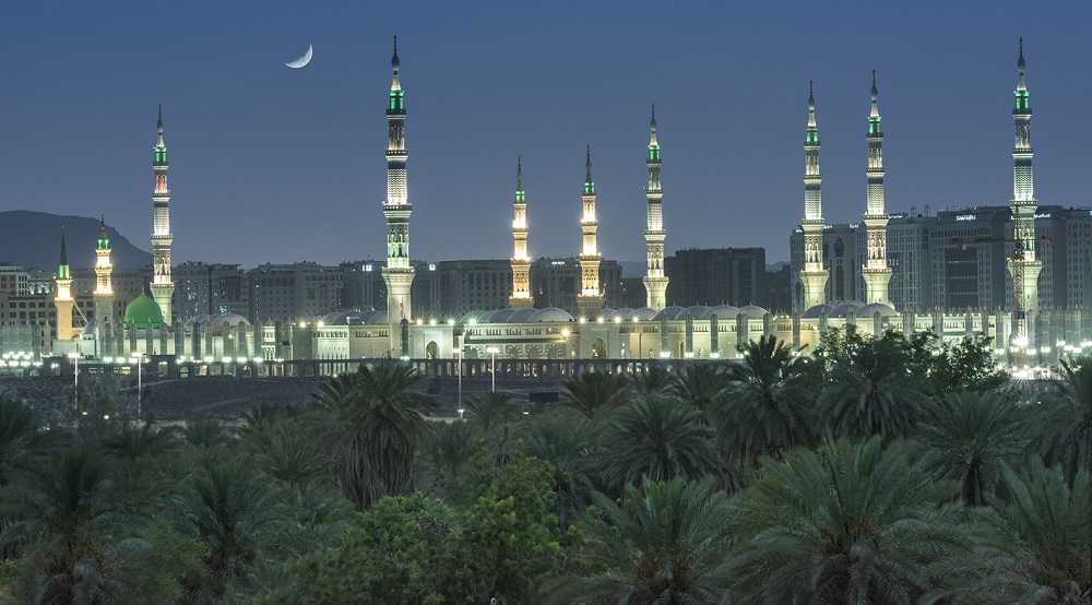 image of people gathering (for a mosques)