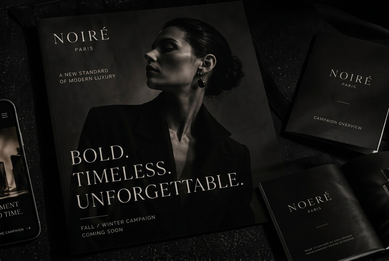 editorial luxury campaign