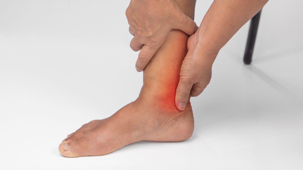rolled ankle