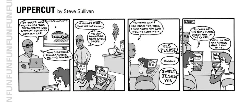 Uppercut comic by Steve Sullivan