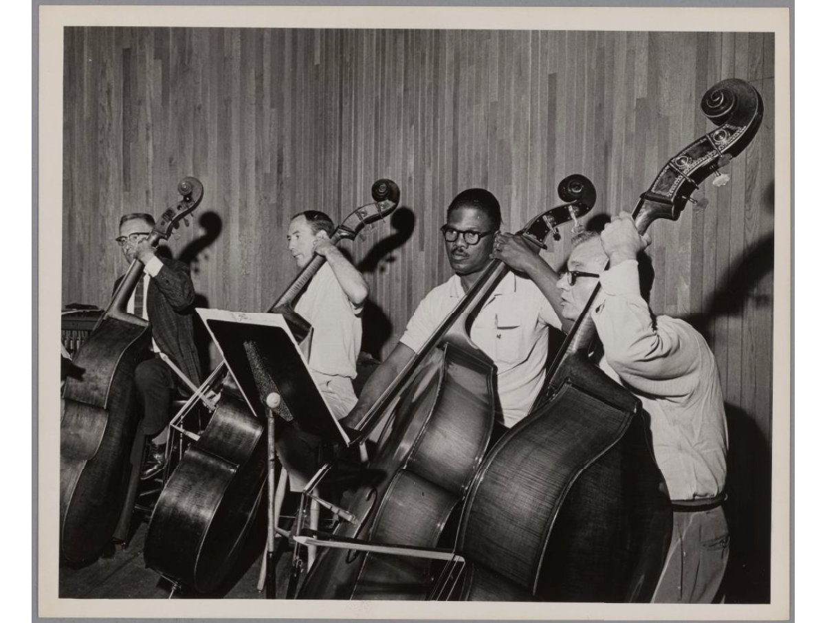 MIT Summer Symphony rehearsal, 1965