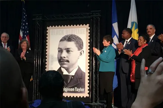 Robert R. Taylor U.S. Postal Stamp unveiling, 2015
