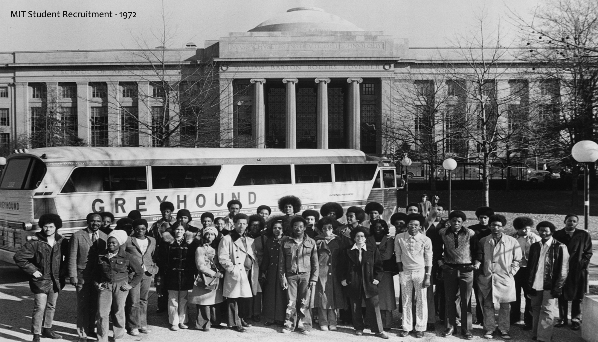 HS student visitors to MIT, 1972