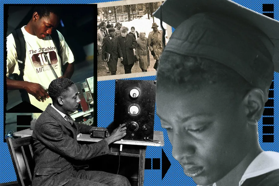 MIT Black History collage