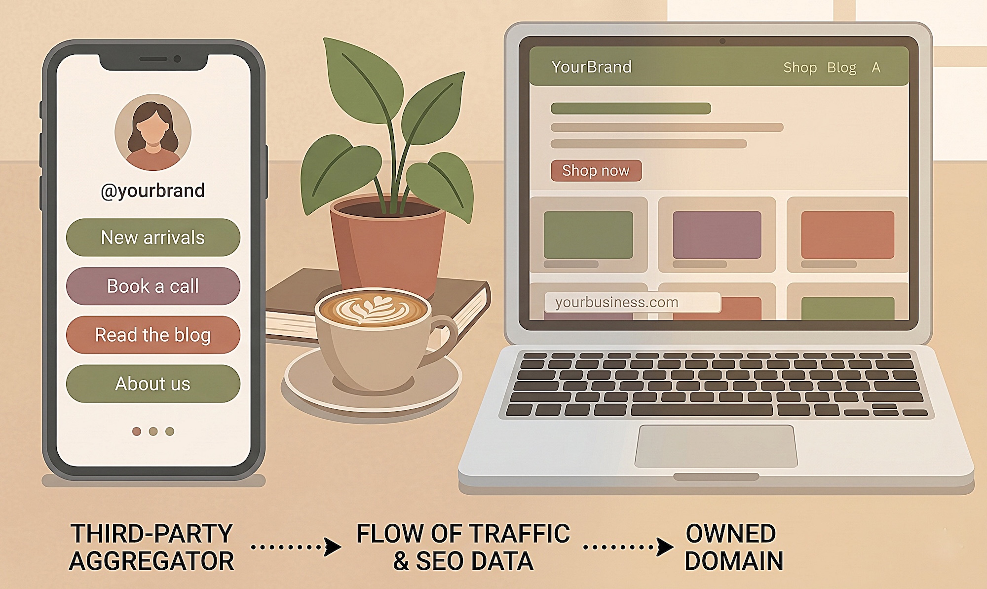 Linktree versus website