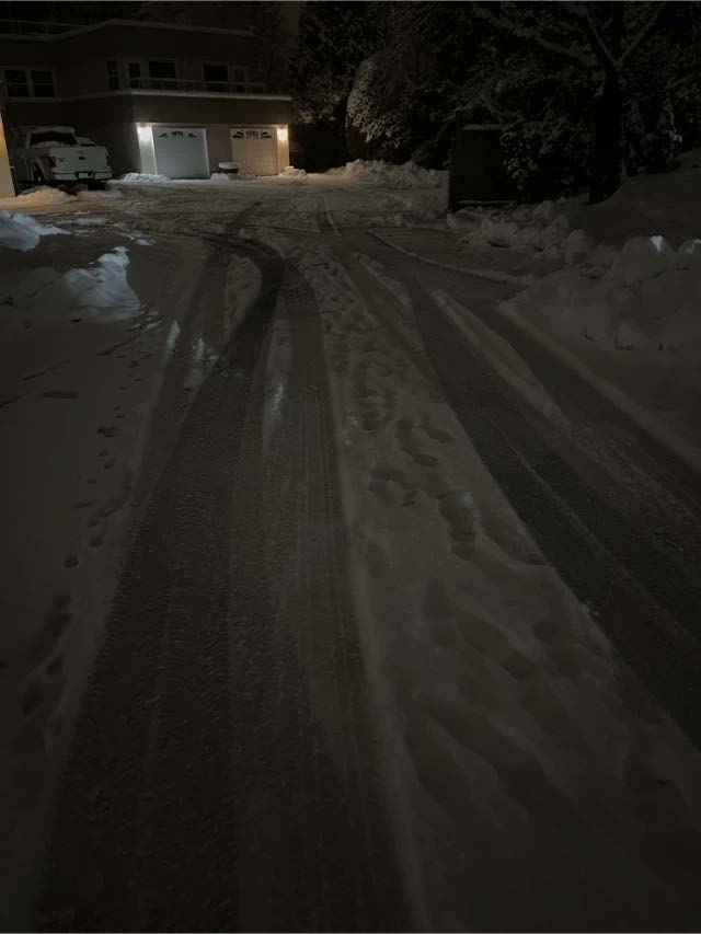 before snow removal services photo
