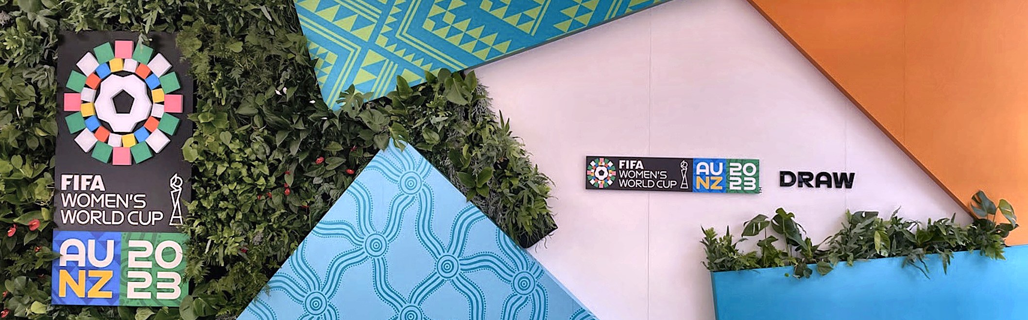 GreenAir greenery installation at the FIFA Women's World Cup 2023