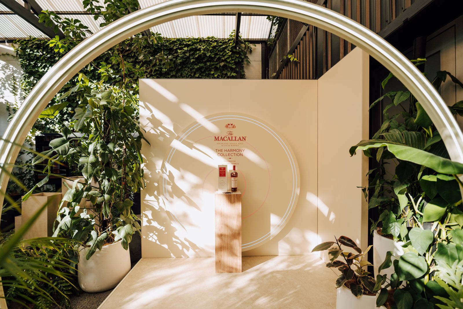 GreenAir greenery styling at a Macallan event, Auckland