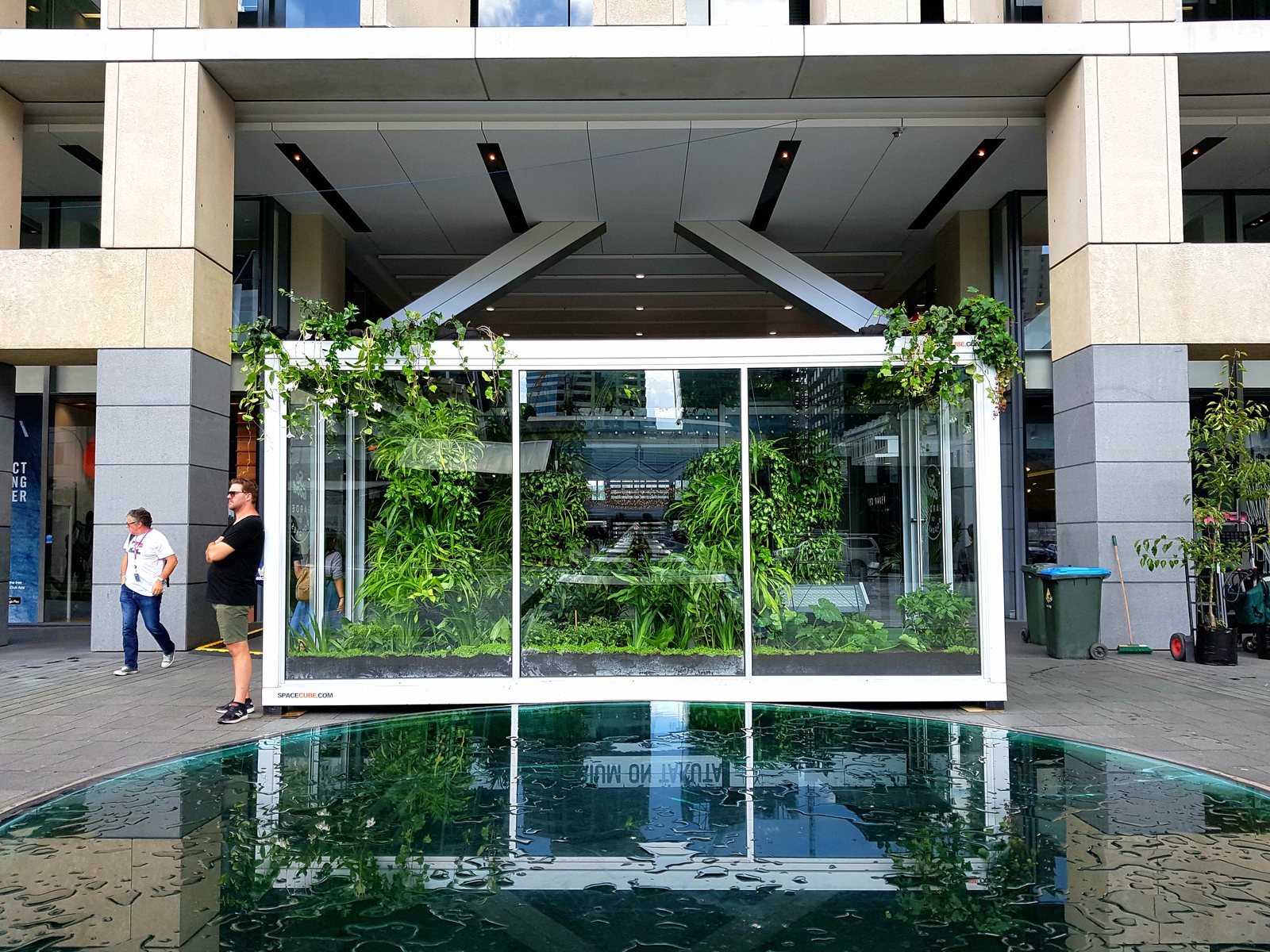 GreenAir planted glass garden room in the city, So Good Garden