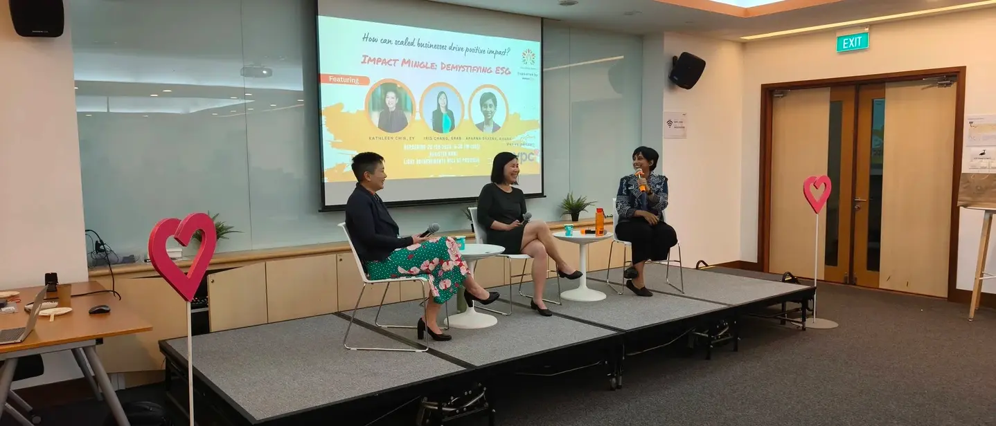 Aparna at ASN's Impact Mingle, Demystifying ESG, 2025