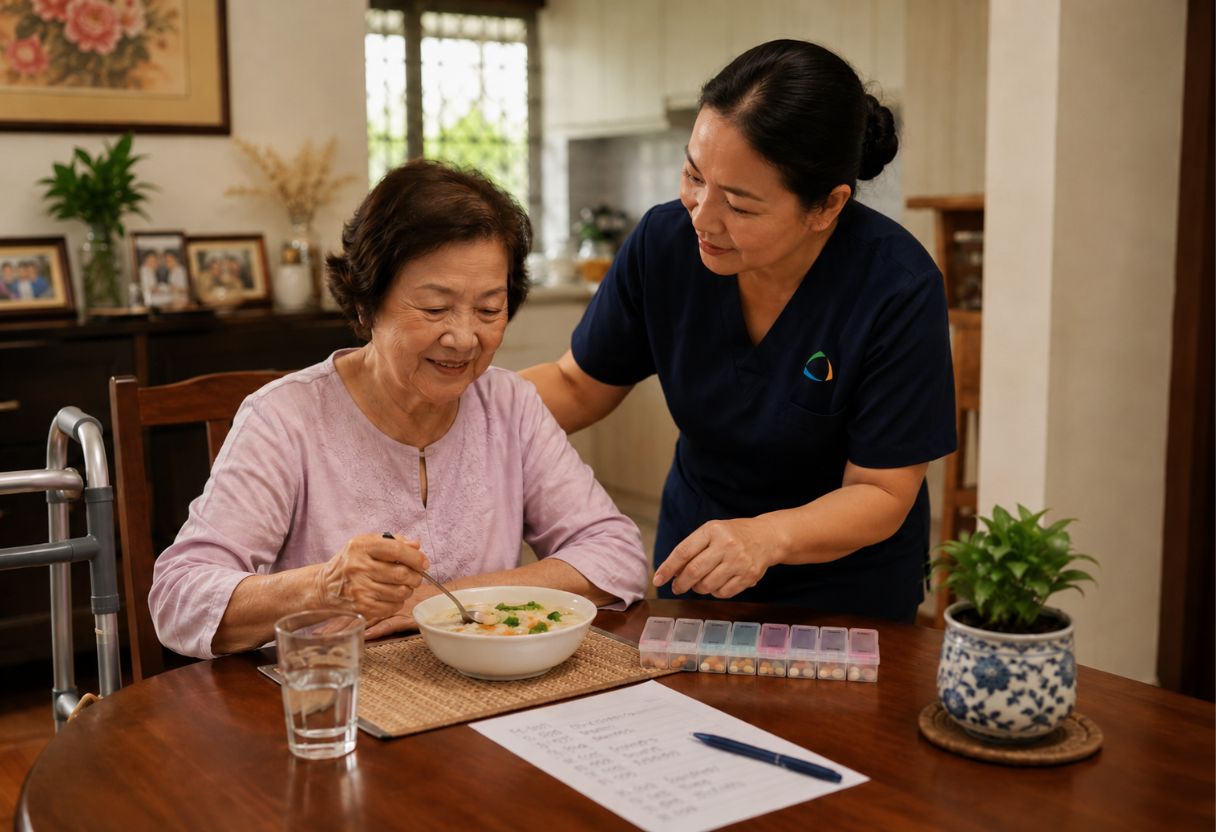 image of acupuncture specialist at work