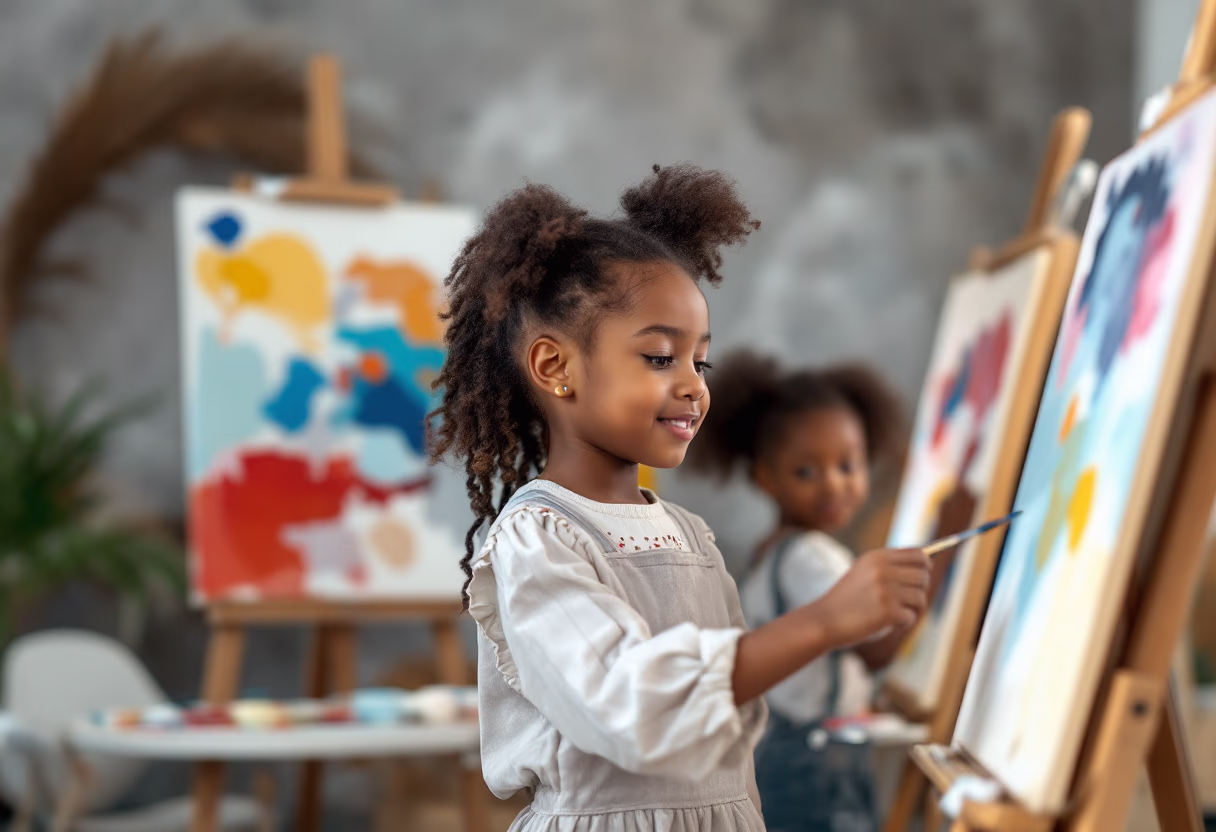 image of children engaged in activities