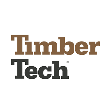 Timber Tech brand name in brown and black text on a white background.
