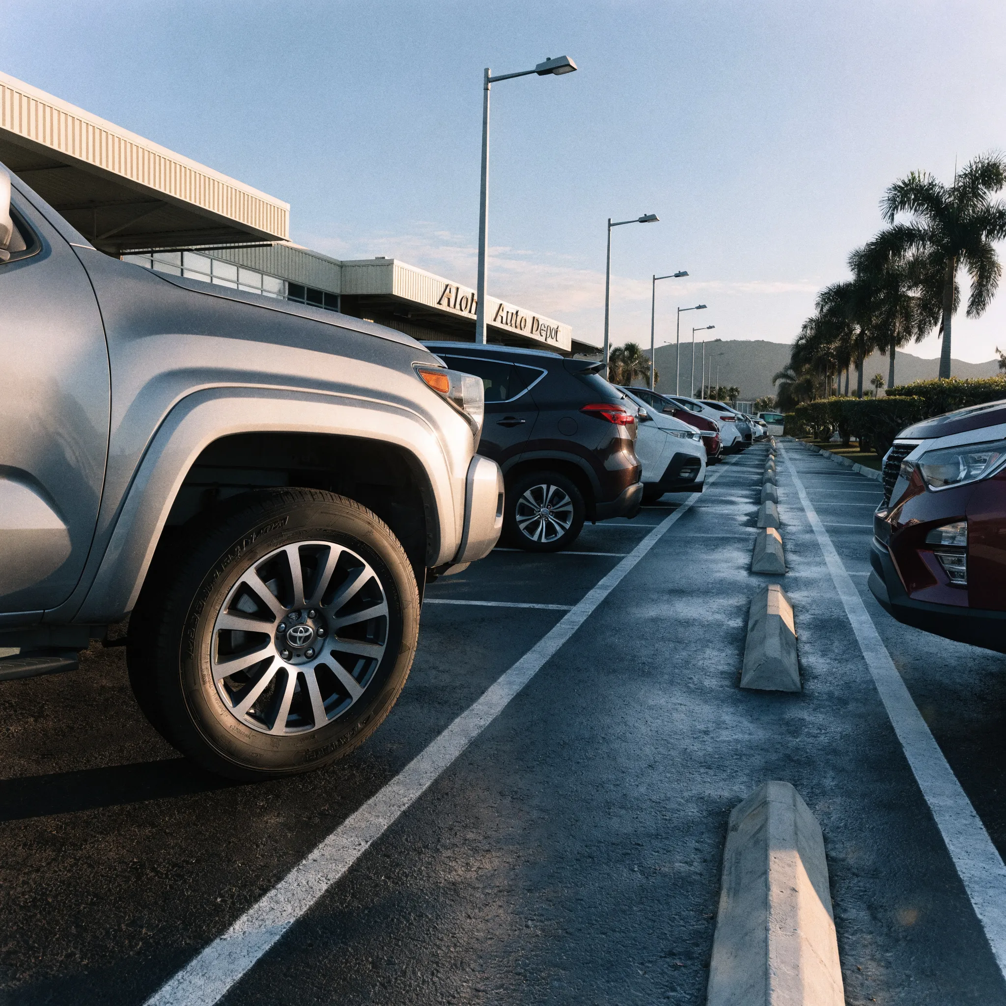 Aloha Auto Depot vehicle lot at 744 Ala Moana Blvd Honolulu Hawaii
