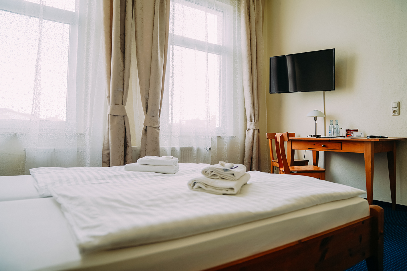 image of fully decorated bedroom