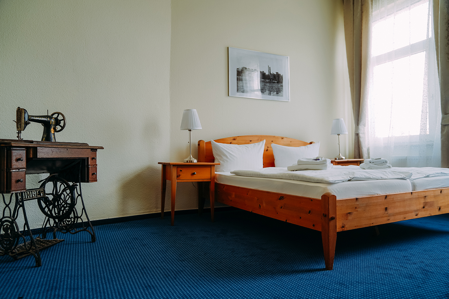 image of fully decorated bedroom