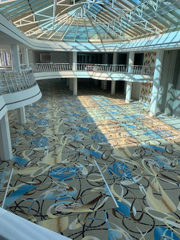 [background image] image of office space (for a aviation service)