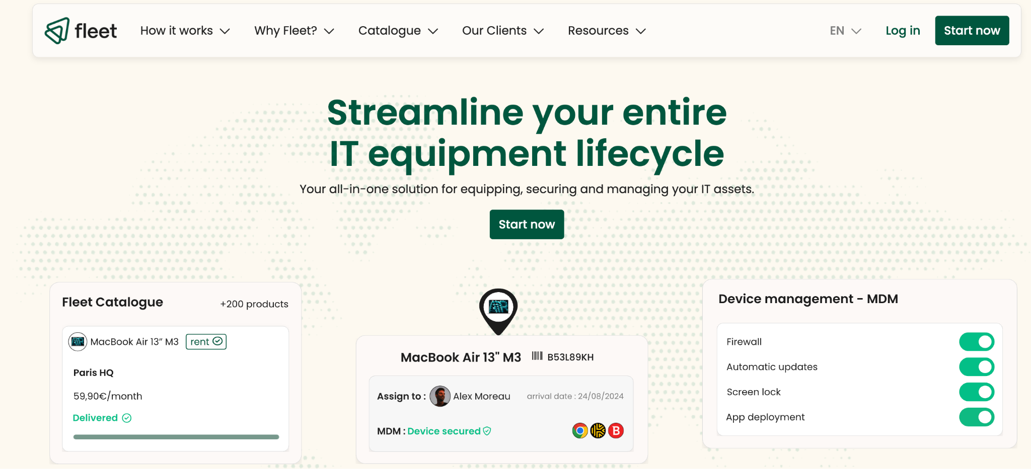 Fleet homepage – fleet.co