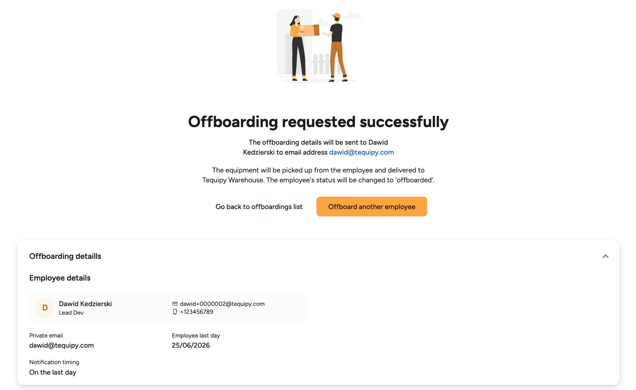 One-Click Offboarding