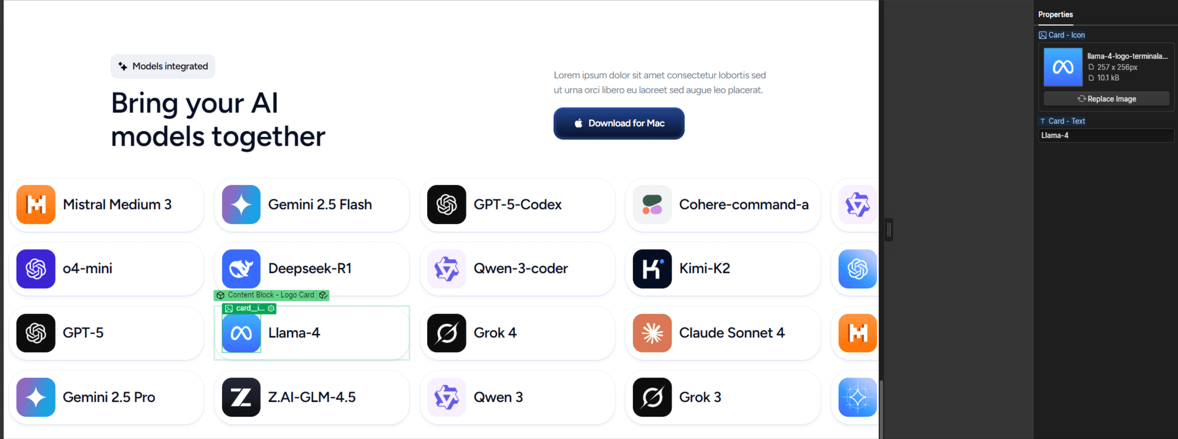 TerminalAI Webflow Template And UI Kit Icons And Graphics BRIX Template | BRIX Template