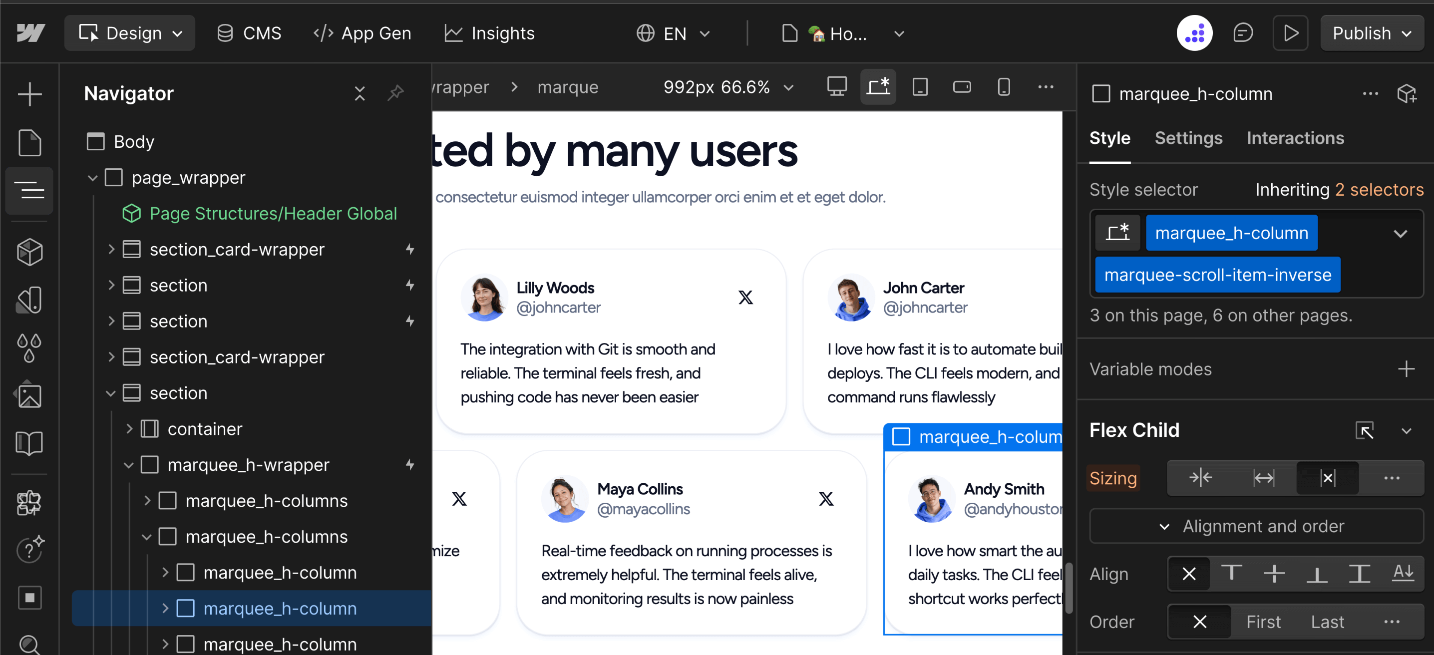 Marquee Inverse - TerminalAI Webflow Template
